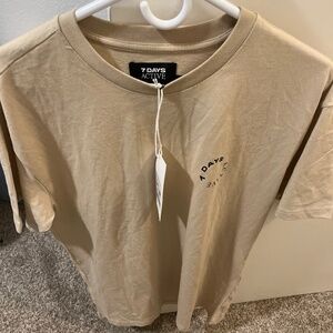Seven days active women’s organic T-shirt new with tags